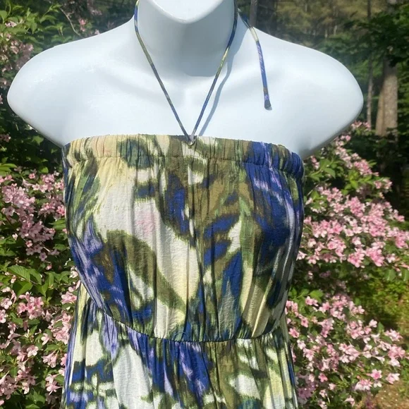 New York & Company Woman’s Sz. XS Summer Floral Summer Maxi Dress - Picture 2 of 9